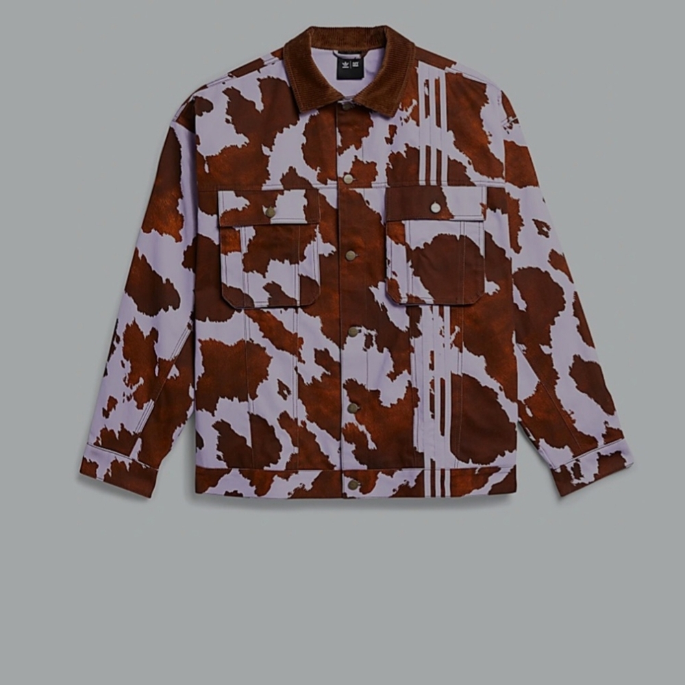 Adidas Ivy Park Cow Print Brown/Purple Print